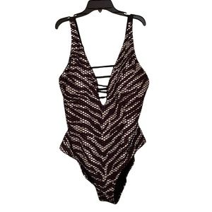 BROWN & WHITE SWIMSUITS FOR ALL